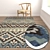 Title: Luxury Texture Carpets Set 3D model small image 5