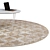 Elegant Circle Rugs | No. 124 3D model small image 2