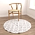 Round Carpets Set with Variations 3D model small image 4