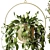 Hanging Planter Set: Cascading Ampel Plants 3D model small image 2