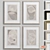 Framed Print P-300 - Beige Abstract Shapes Neutral Wall Art Set (52x70 cm)
Abstract Shapes Beige Framed Print 3D model small image 1