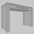 Stylish Stromberg Table: 1100x770x500mm 3D model small image 2