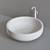 Luxurious Ceramica Flaminia FONTE Bathtub 3D model small image 3