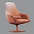  Bernhardt Design Canelle Swivel Armchair: Modern Elegance 3D model small image 5