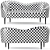 Ritz Velvet Loveseat: Elegant and Versatile 3D model small image 4