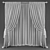 Elegant Curtain Set 3D model small image 2