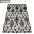 Luxury Set of 3 High-Quality Carpets 3D model small image 2