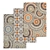 Luxury Carpets Set 2172 3D model small image 1