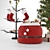 Festive Holiday Decor Set 3D model small image 3