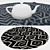 Title: Versatile Round Carpets Set 3D model small image 3