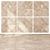 Premium Wood Floor Tiles - 800x800mm 3D model small image 1