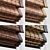 Natural Woven Wood Shades: Bring Nature Indoors 3D model small image 2