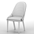 Sleek Italian Dining Chair by Sevensedie 3D model small image 4