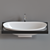 Ceramica Flaminia IO Vanity Tub 3D model small image 1