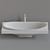 Ceramica Flaminia IO Vanity Tub 3D model small image 4