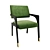 Elegant Arches Dining Chair 3D model small image 4