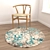 Round Carpets Set - 6-Piece Collection with Variations 3D model small image 4