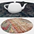 Round Carpets Set: Versatile and Realistic 3D model small image 3