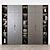 Contemporary Corona Wardrobe Collection 3D model small image 1