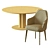 Elegant Liam & Goya Table 3D model small image 4