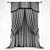 Elegant Poly-Blend Curtains 3D model small image 2