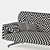 Luxury Leather Sofa Set 3D model small image 4