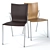 Icarus Collection: Versatile Chairs and Armchairs with Swivel or Fixed Legs 3D model small image 2