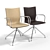 Icarus Collection: Versatile Chairs and Armchairs with Swivel or Fixed Legs 3D model small image 3
