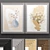 Modern Art Frame Set 3D model small image 1