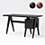 Elegant Eichholtz Desk Jullien 3D model small image 1