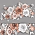 Blooming Beauty Paper Flower Wall Decor 3D model small image 1