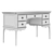 Venice Writing Desk by Dantone Home 3D model small image 3