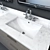 Modern Machinto Double Vanity: Sleek, Functional Design 3D model small image 3