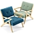 Modern Rocket Lounge Chair: Stylish, Comfy & Multifunctional 3D model small image 1