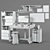 Efficient Office Workplace Solution 3D model small image 4