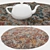 Round Carpets Set - Versatile Collection for 3D Scenes 3D model small image 3