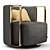 Sleek Armchair Perfect for Any Space 3D model small image 3