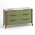 Toffee 6-Drawer Chest: Sleek Design & Wide Color Selection 3D model small image 2