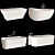 Luxury Villeroy & Boch Bath Set 3D model small image 2