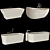 Luxury Villeroy & Boch Bath Set 3D model small image 3