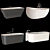 Luxury Villeroy & Boch Bath Set 3D model small image 8