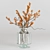 Orbicular Branches in Glass Vase 3D model small image 2