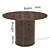 Versatile Round Table 3D model small image 1