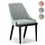 Modern Danish Chair by Sevensedie 3D model small image 1