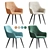 Elegant Ravi Dining Chair for Stylish Spaces 3D model small image 1