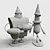 Machinarium Collectible Figurine Set 3D model small image 5