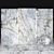 Supreme White Marble: Versatile Texture & Sizes 3D model small image 1