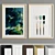 Modern Art Frame A18: Stylish Design, 4 Wood & 2 Metal Options, 50x70 cm 3D model small image 3