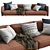 Flexform Sofa Edmond: Timeless Elegance 3D model small image 1