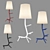 Mantra CENTIPEDE 7250-7253 Floor Lamp: Modern Metal Design, E27 Socket, Fabric Shade 3D model small image 1